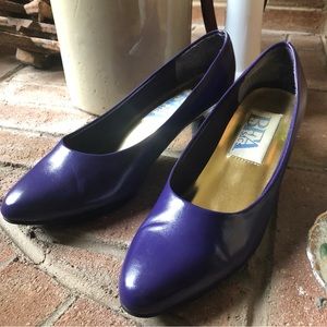 Vintage Purple Heels, Size 7
